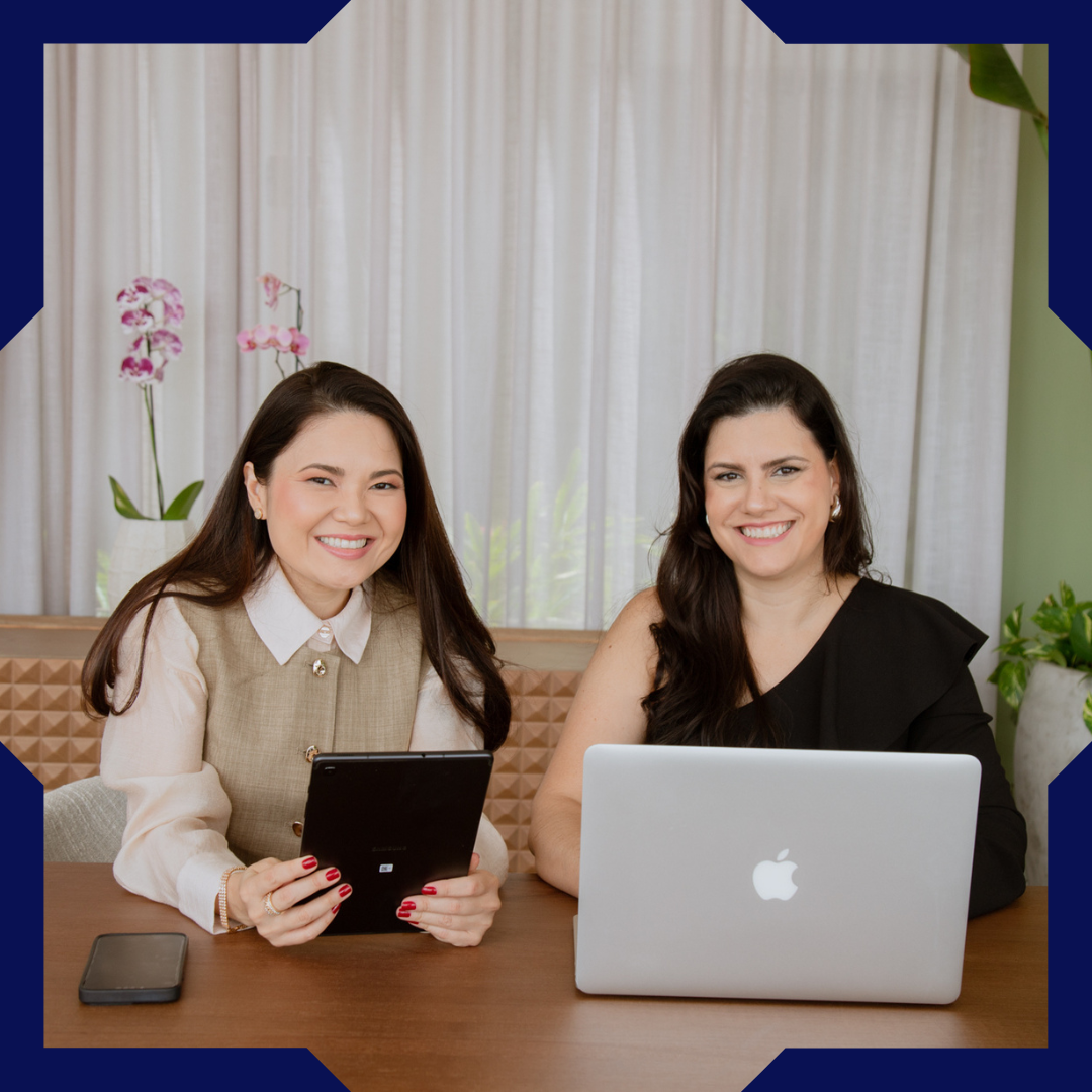 Dra. Tatiane Fujii e Dra. Natália M. Massoca - Sócias da Exonn